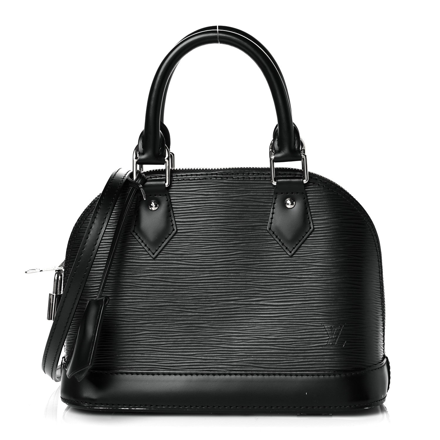 Louis Vuitton Epi Alma BB Black 1 of 12