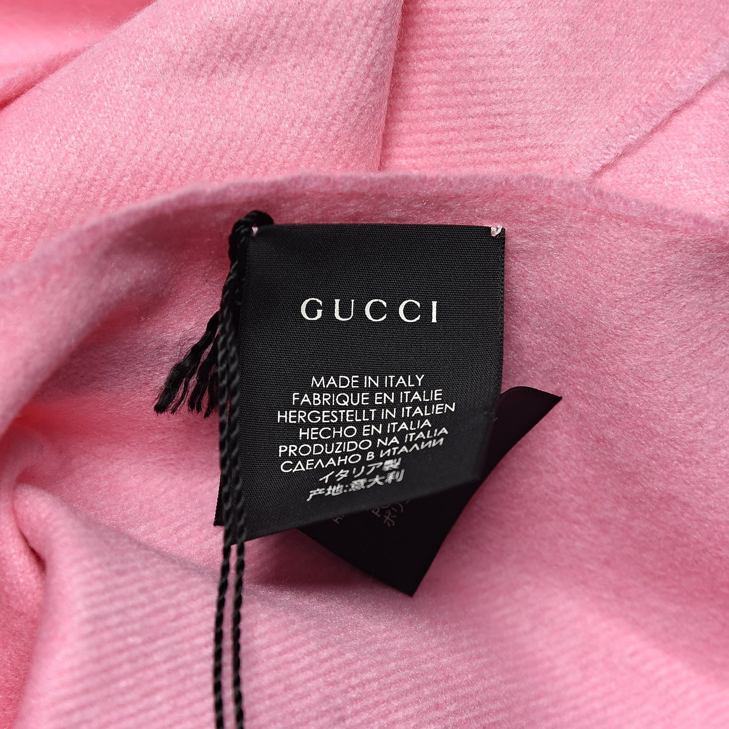 Gucci Silk Cashmere Sequins Lovesh Scarf Roseate 6 of 6