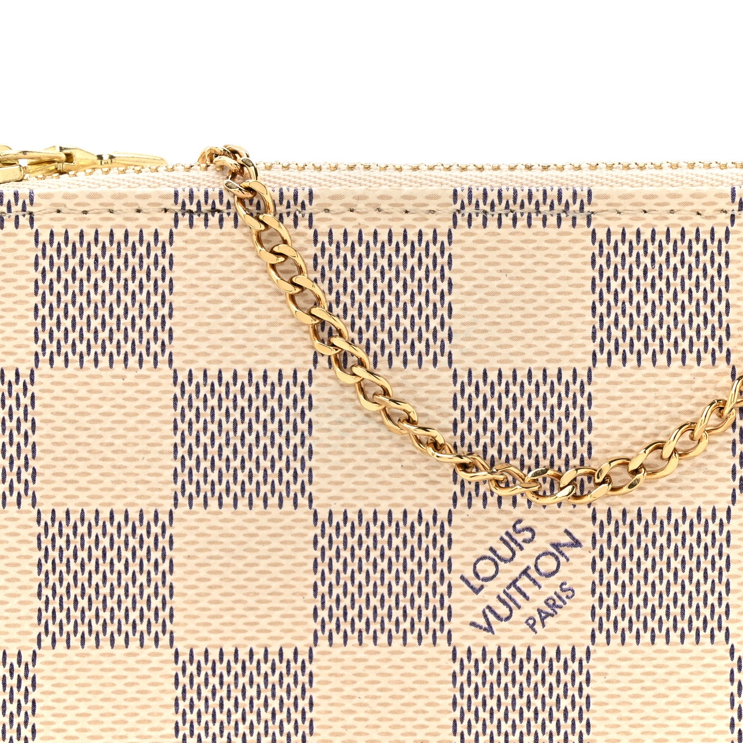 Louis Vuitton Damier Azur Mini Pochette Accessories 8 of 12