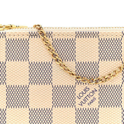 Louis Vuitton Damier Azur Mini Pochette Accessories 8 of 12
