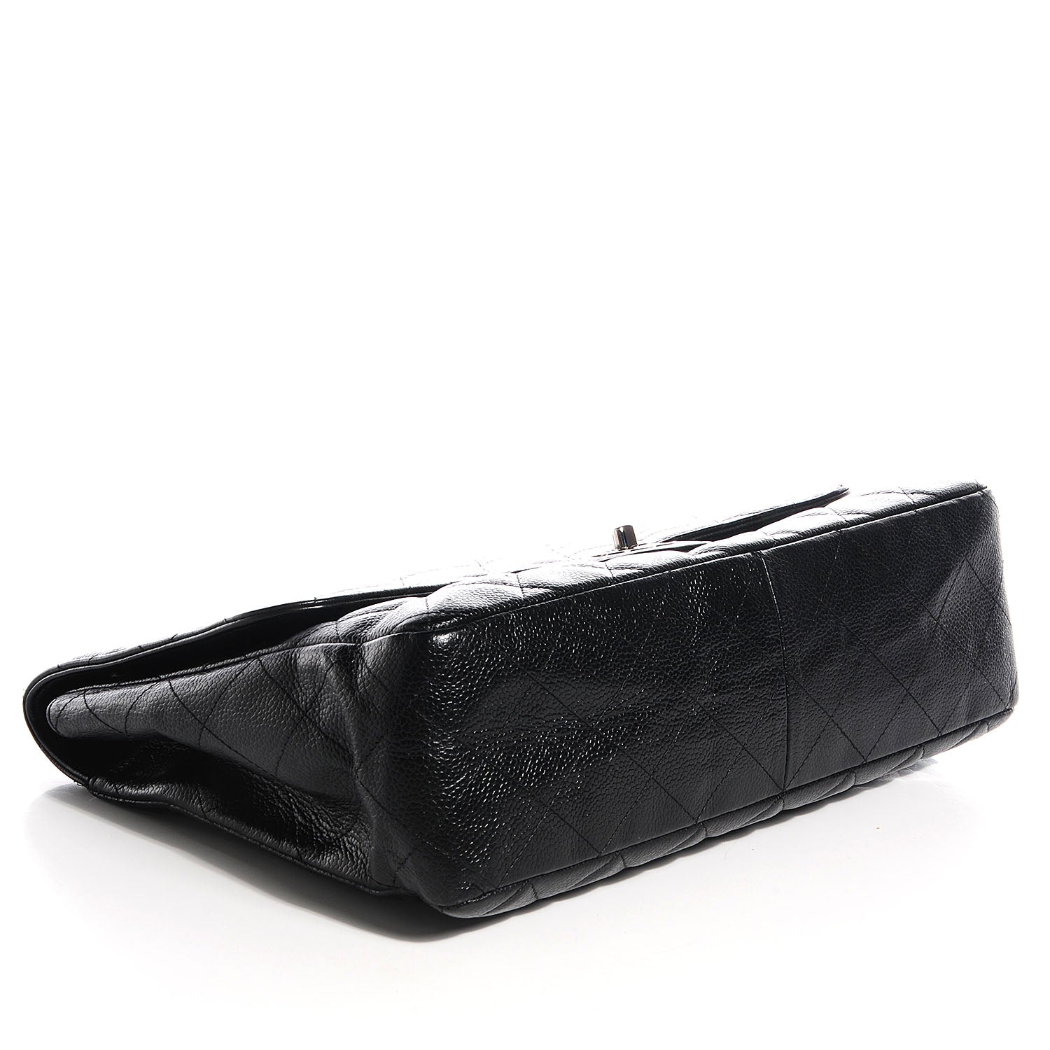 Chanel Caviar Jumbo Single Flap Black 4 of 8