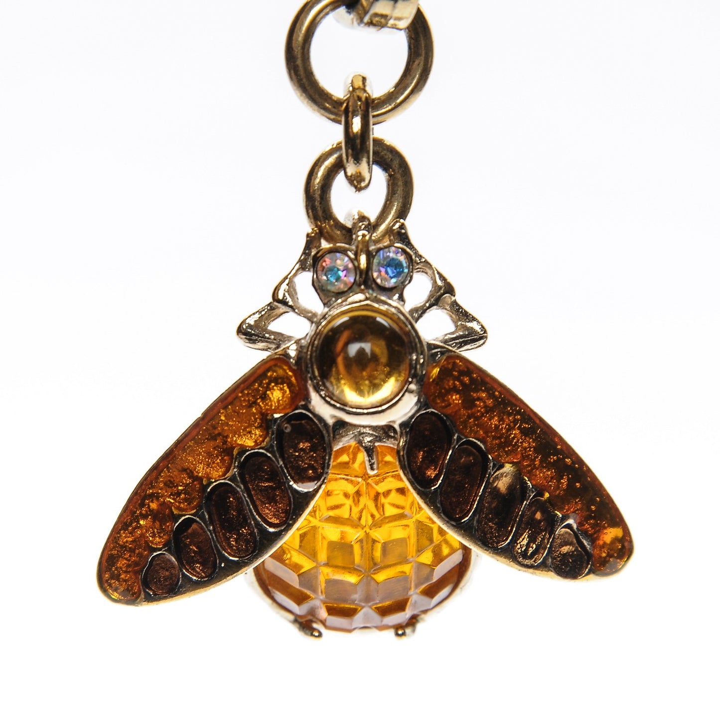 Metallic Guccissima Bumble Bee Pochette Bronze