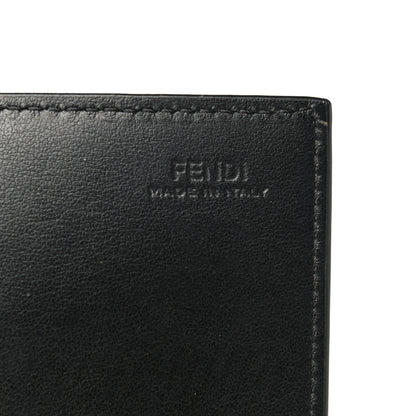 Fendi Vitello Liberty Century Lucido By The Way Continental Wallet On Chain Black 6 of 9