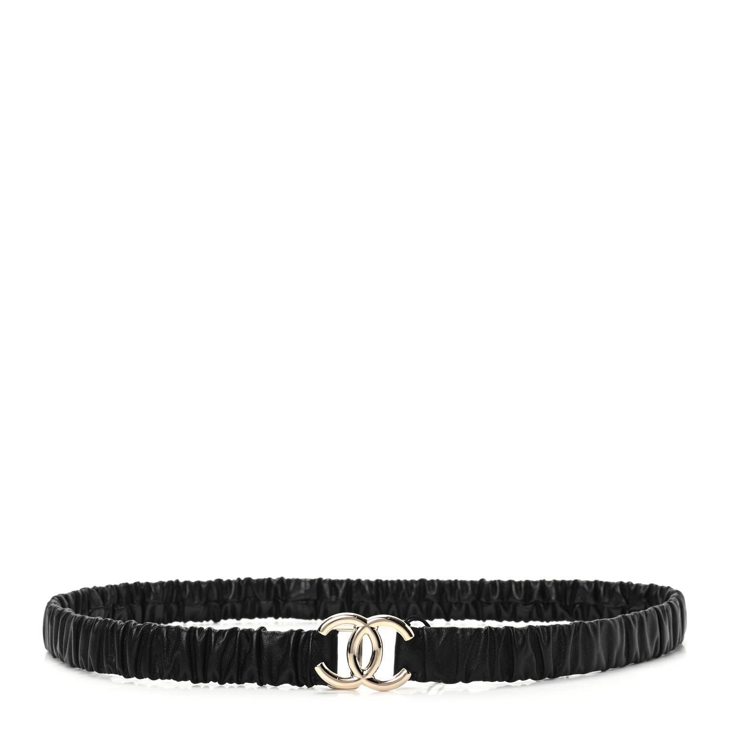 Chanel Calfskin CC Belt 85 34 Black 1 of 6