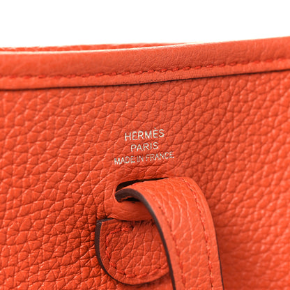 Hermes Taurillon Clemence Amazone Evelyne Terre Battue Cuivre 6 of 12