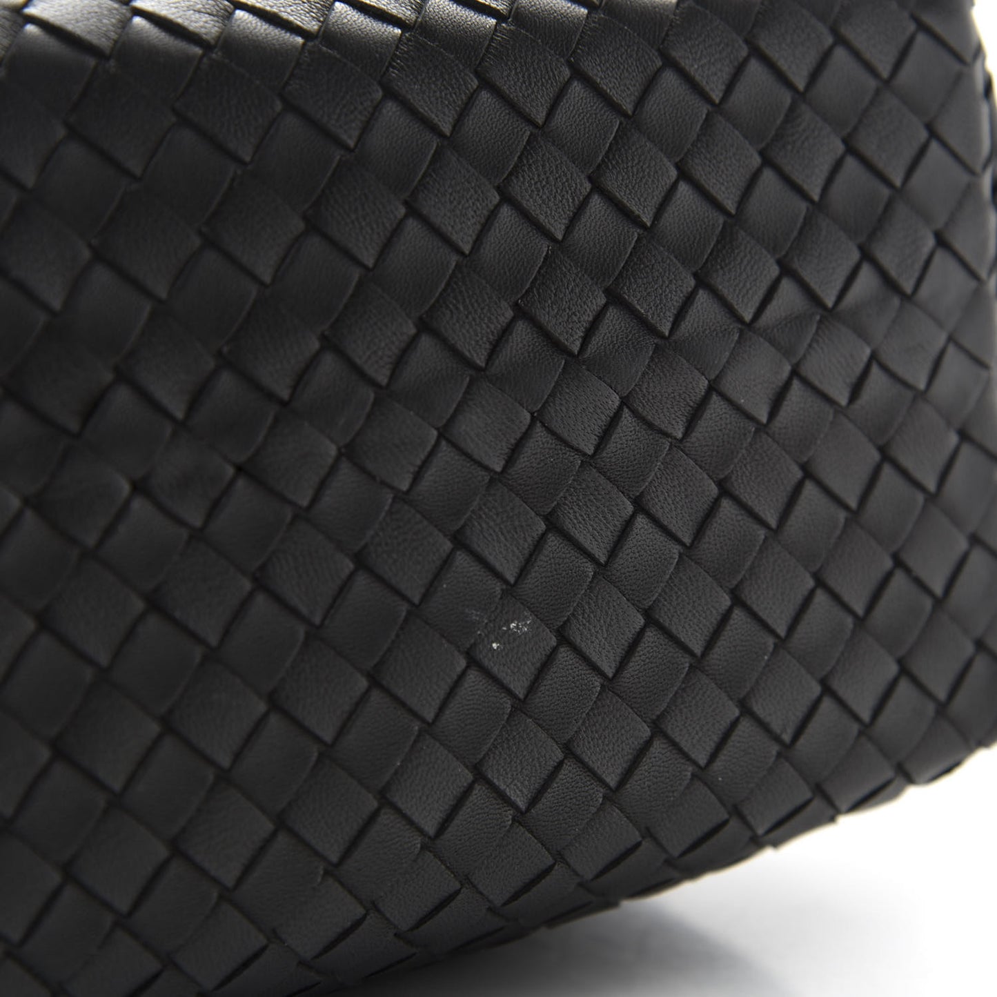 Nappa Intrecciato Small Garda Bag Black