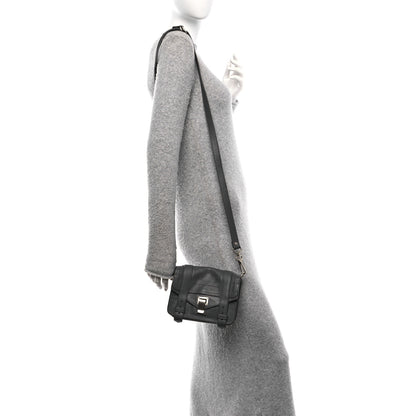 Proenza Schouler Lambskin PS1 Mini Crossbody Heather Grey 2 of 9