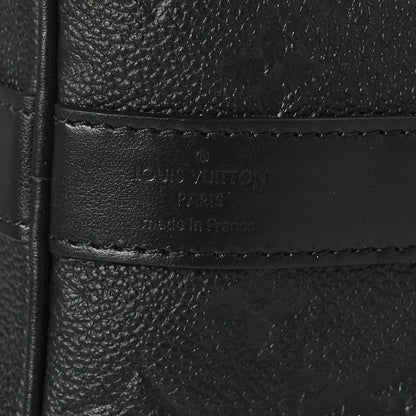 Louis Vuitton Empreinte Monogram Giant Keepall Bandouliere 45 Black 7 of 11