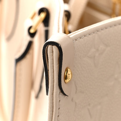 Louis Vuitton Empreinte Monogram Giant Onthego MM Creme 11 of 11