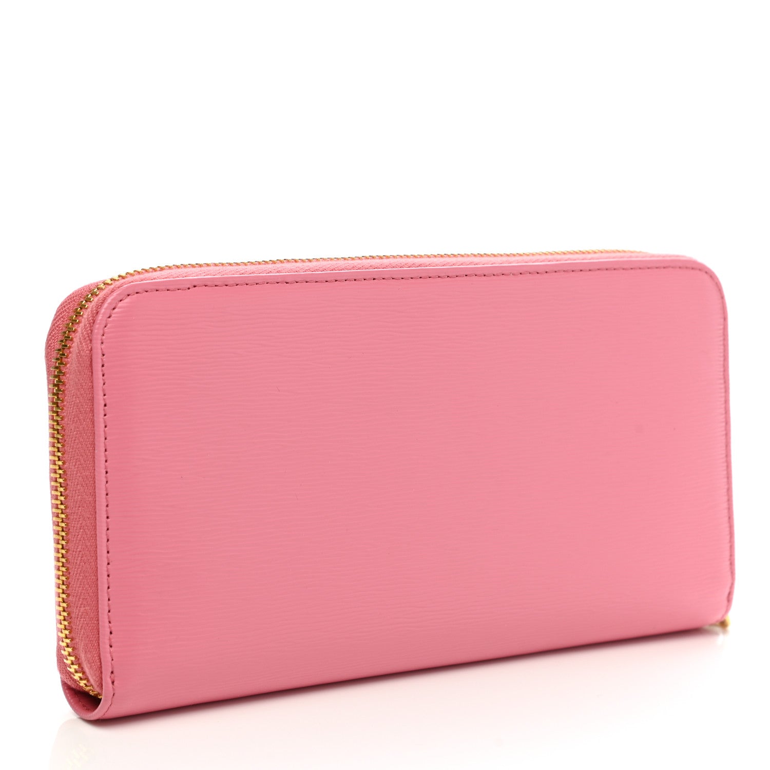 Prada Vitello Move Zip Around Wallet Geranio 3 of 7