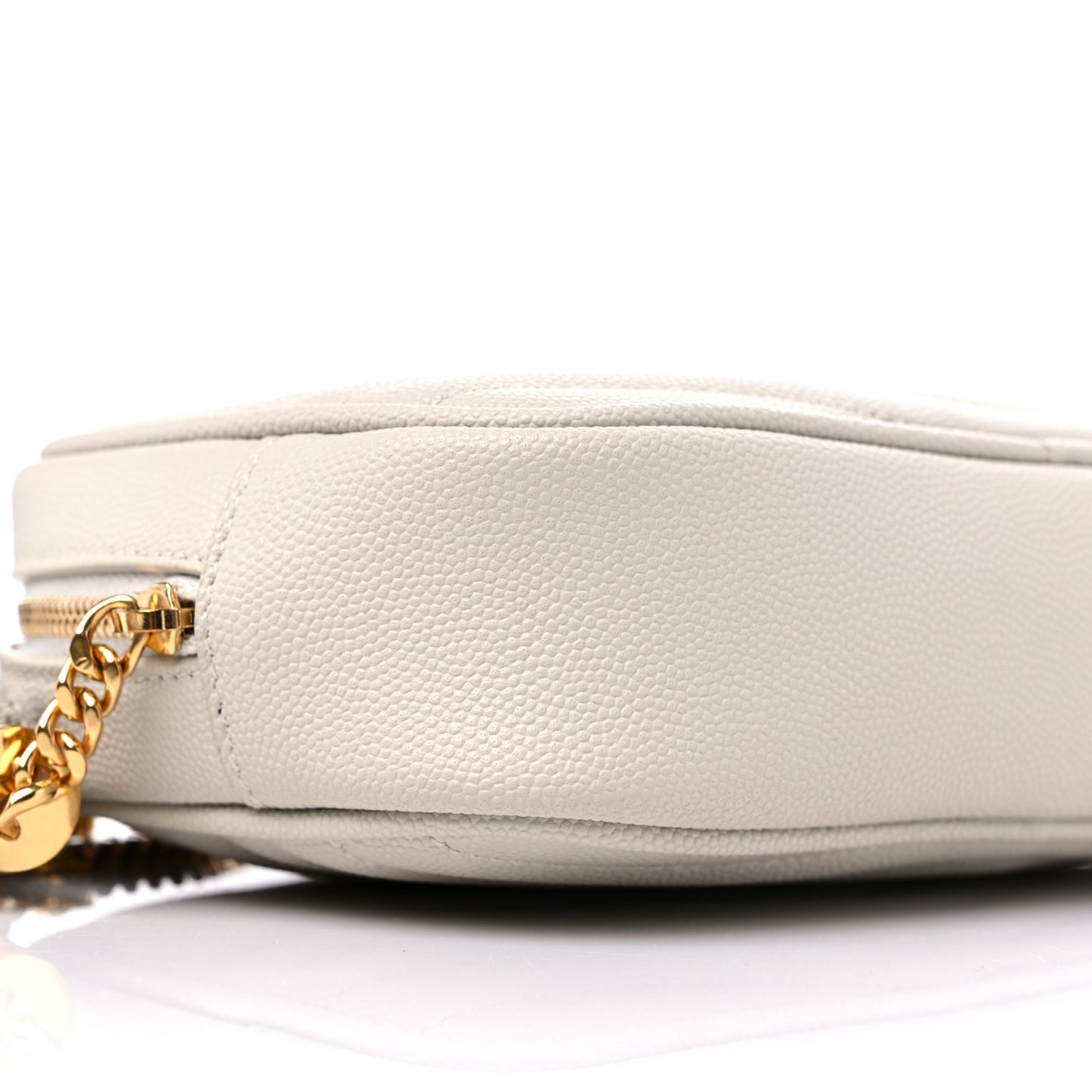 Grain De Poudre Matelasse Monogram Mini Lou Camera Bag Crema Soft