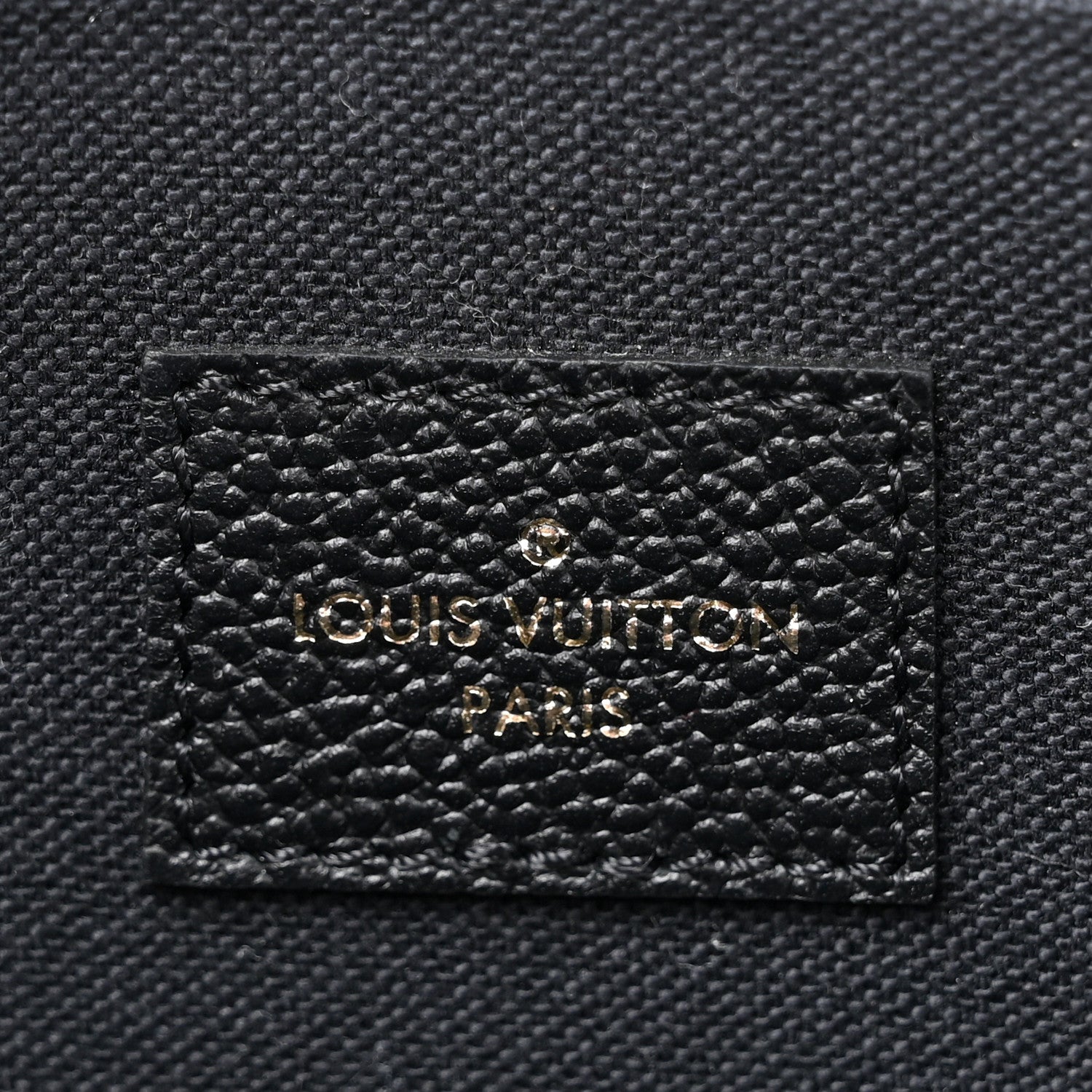 Louis Vuitton Empreinte Pochette Felicie Chain Wallet Black 9 of 15