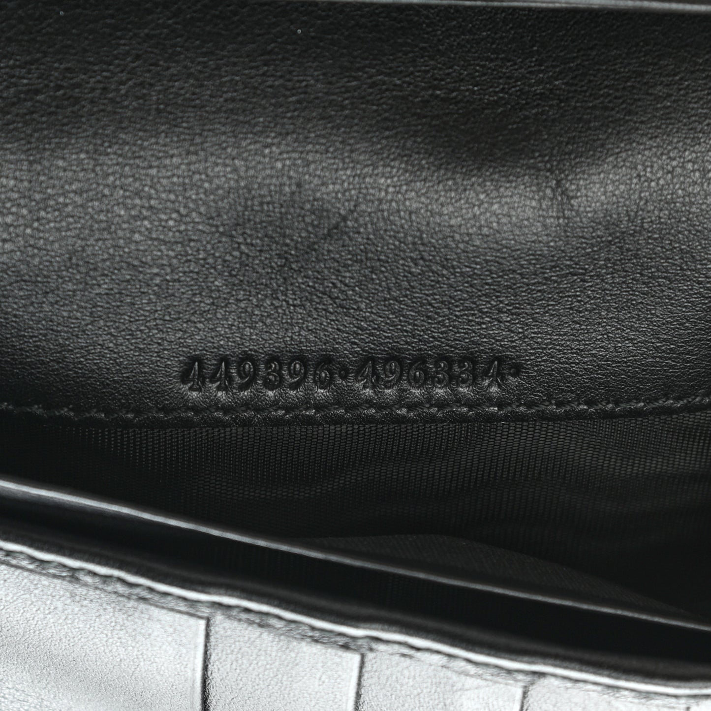 Soft Microguccissima Continental Wallet Black