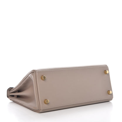 Hermes Swift Kelly Retourne 25 Gris Asphalte 5 of 34
