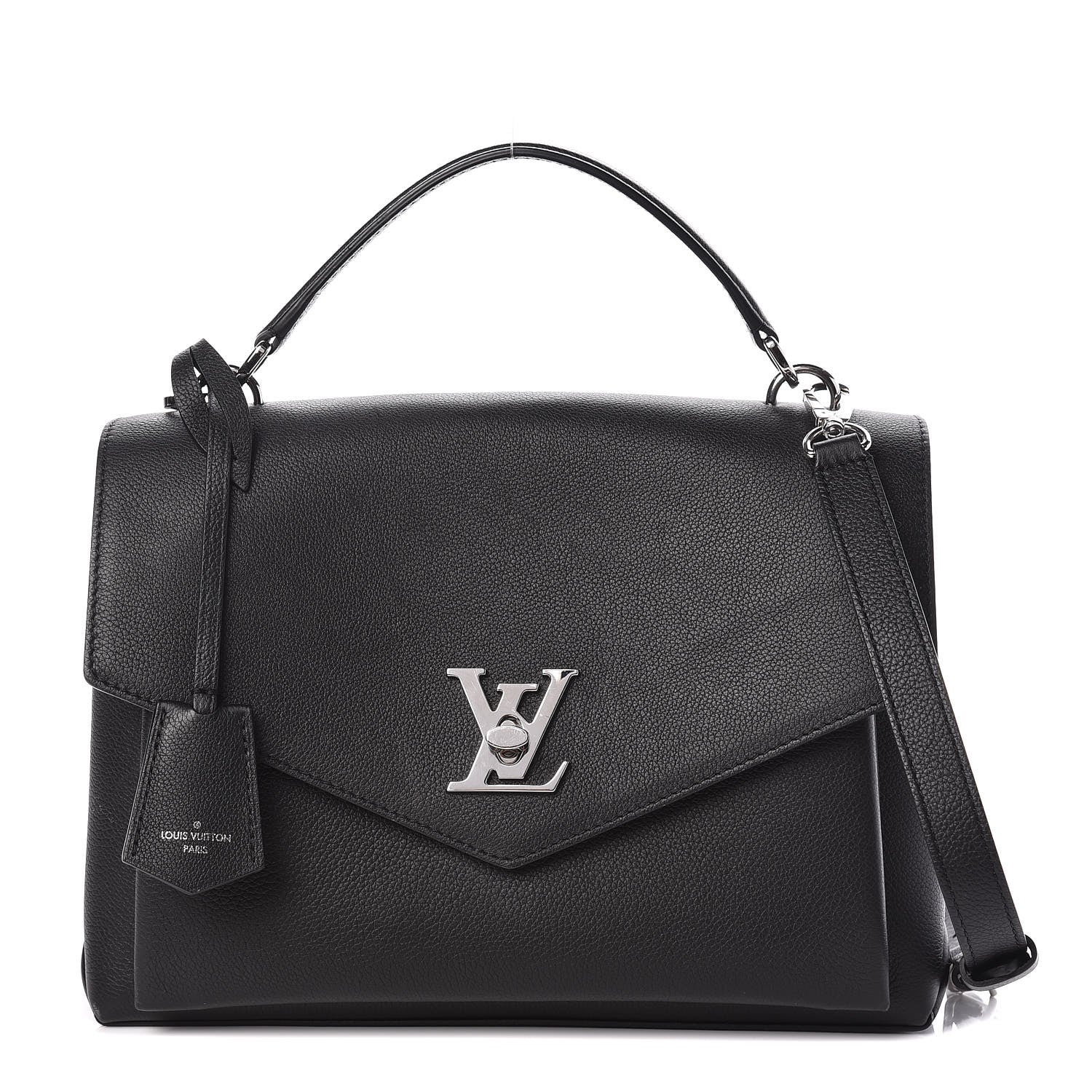 Louis Vuitton Soft Calfskin My Lockme Top Handle Black 1 of 10