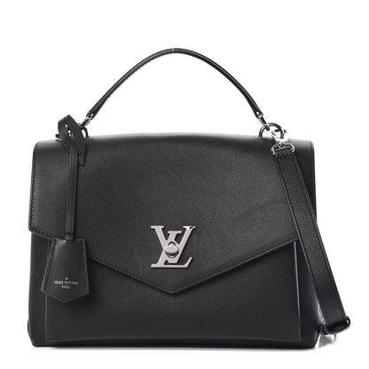 Louis Vuitton Soft Calfskin My Lockme Top Handle Black 1 of 10