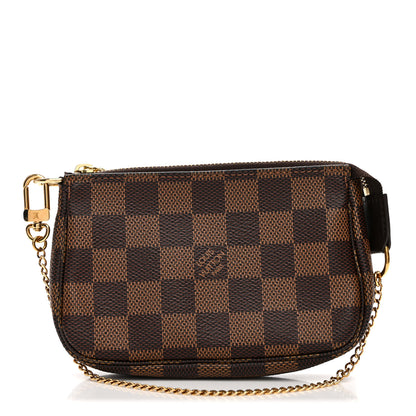 Louis Vuitton Damier Ebene Mini Pochette Accessories 1 of 7