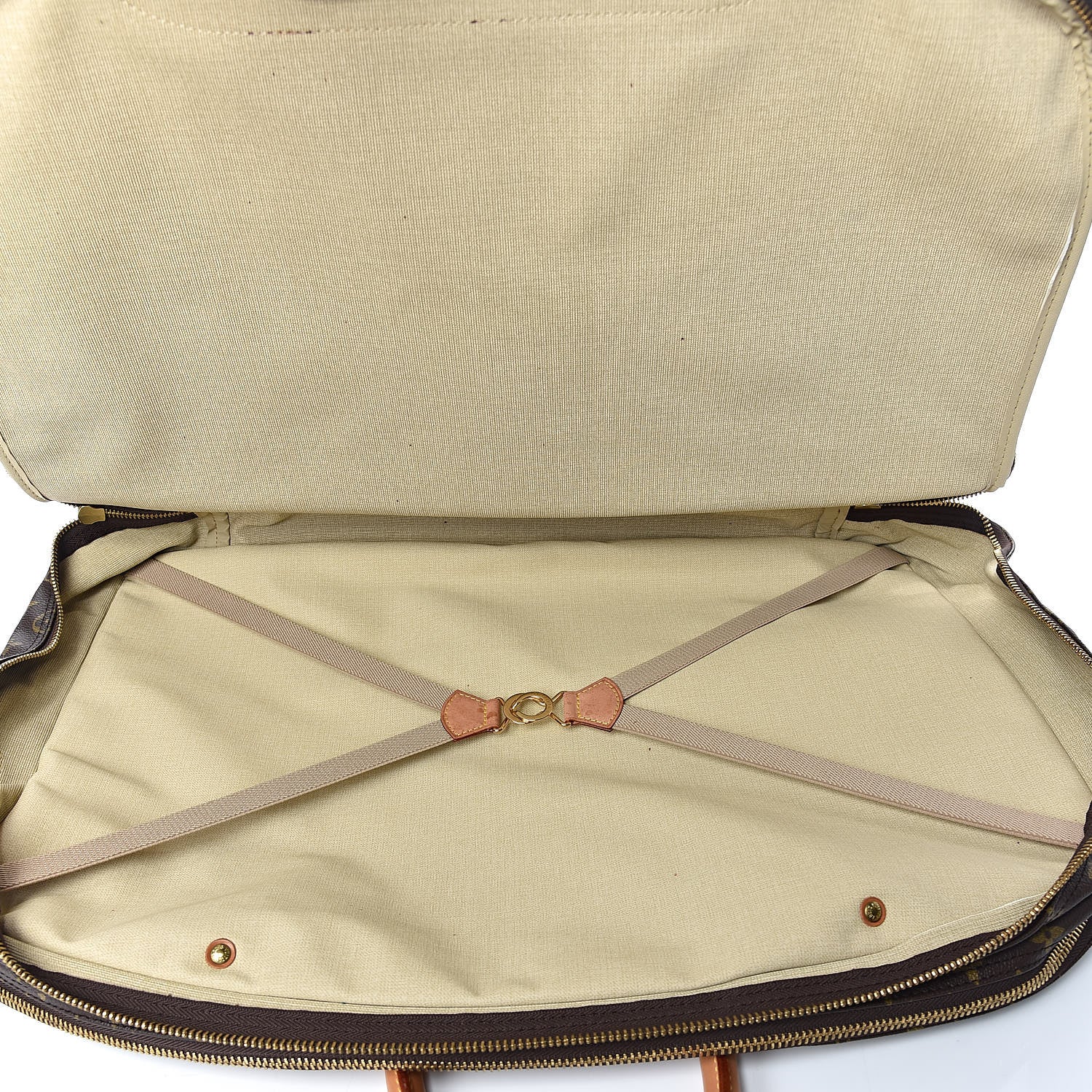 Louis Vuitton Monogram Alize 2 Compartment Luggage Travel Bag 6 of 19