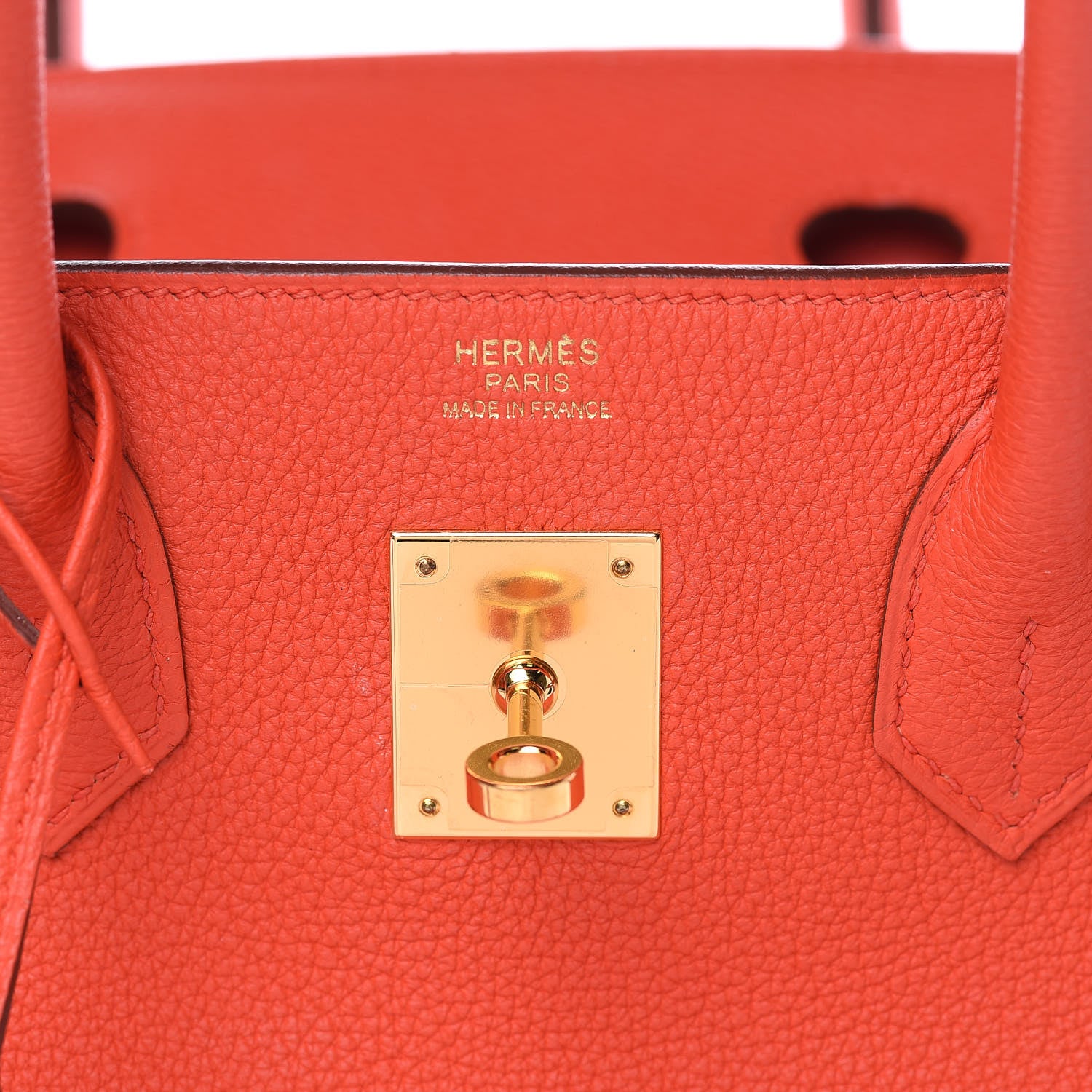 Hermes Togo Birkin 30 Capucine 8 of 35