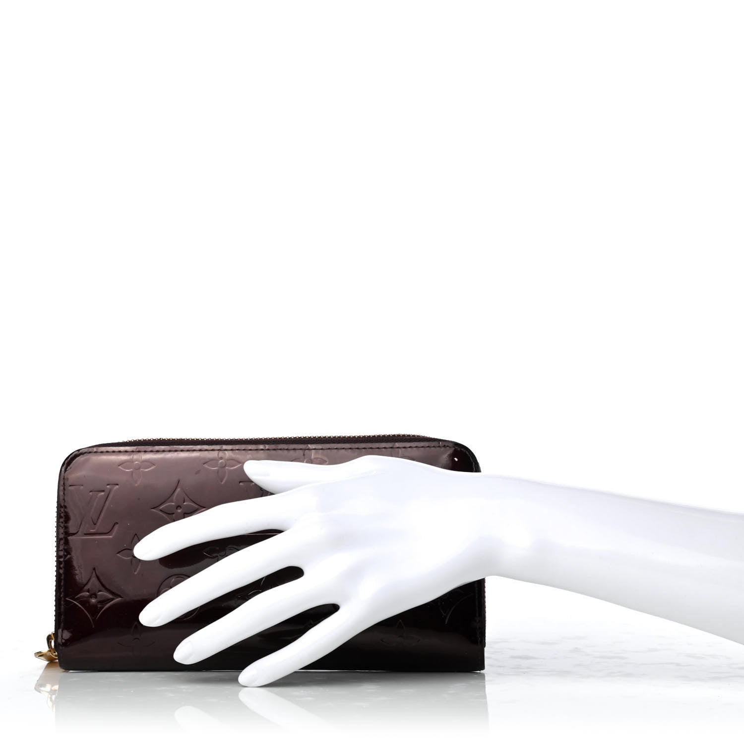 Louis Vuitton Vernis Zippy Wallet Amarante 2 of 7