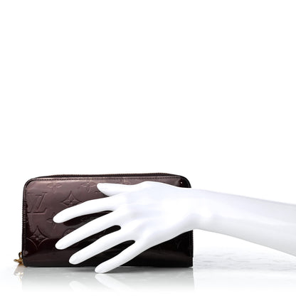 Louis Vuitton Vernis Zippy Wallet Amarante 2 of 7