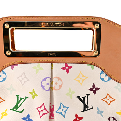 Louis Vuitton Monogram Multicolor Judy MM White 7 of 9
