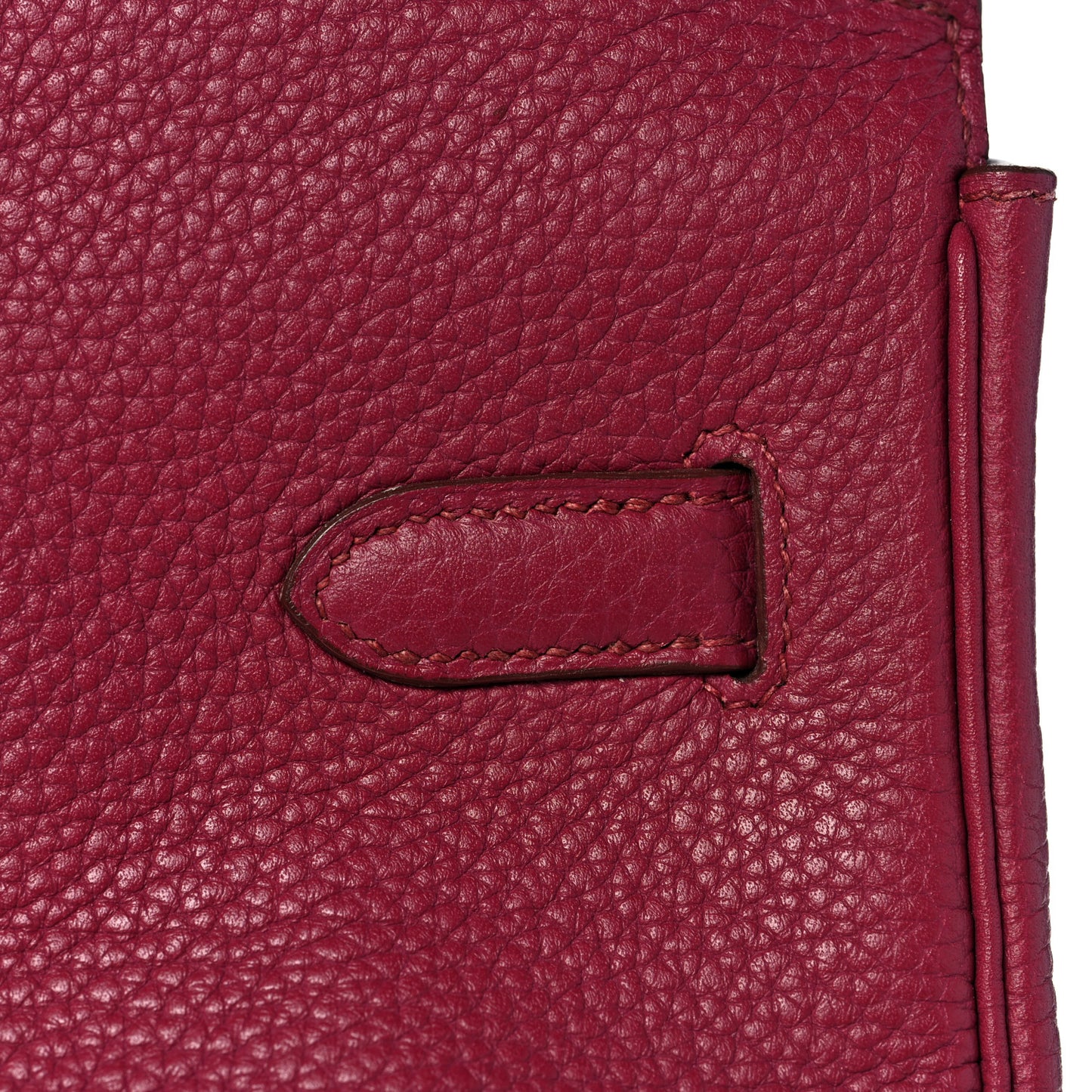 Taurillon Clemence Birkin 35 Rubis