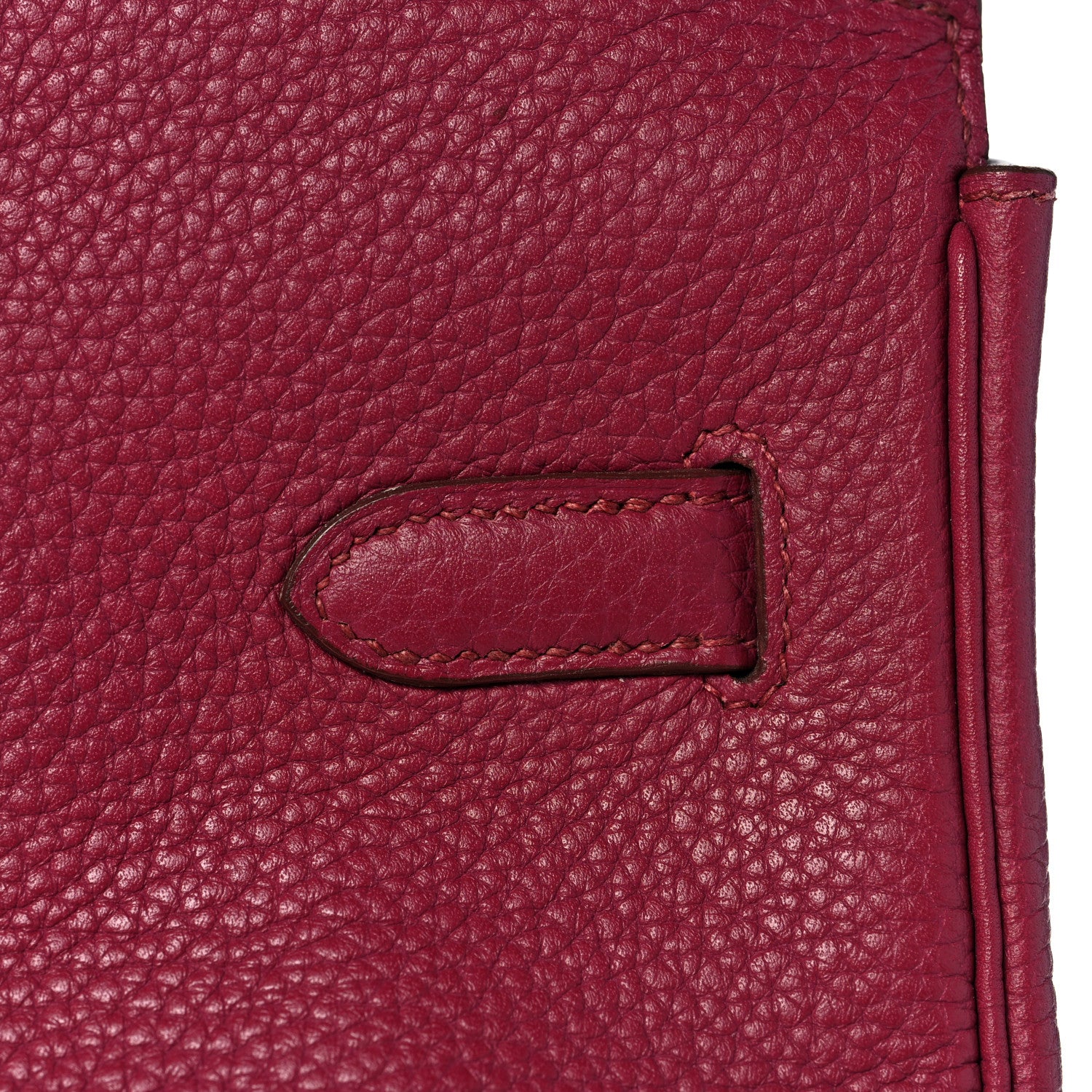 Hermes Taurillon Clemence Birkin 35 Rubis 9 of 48
