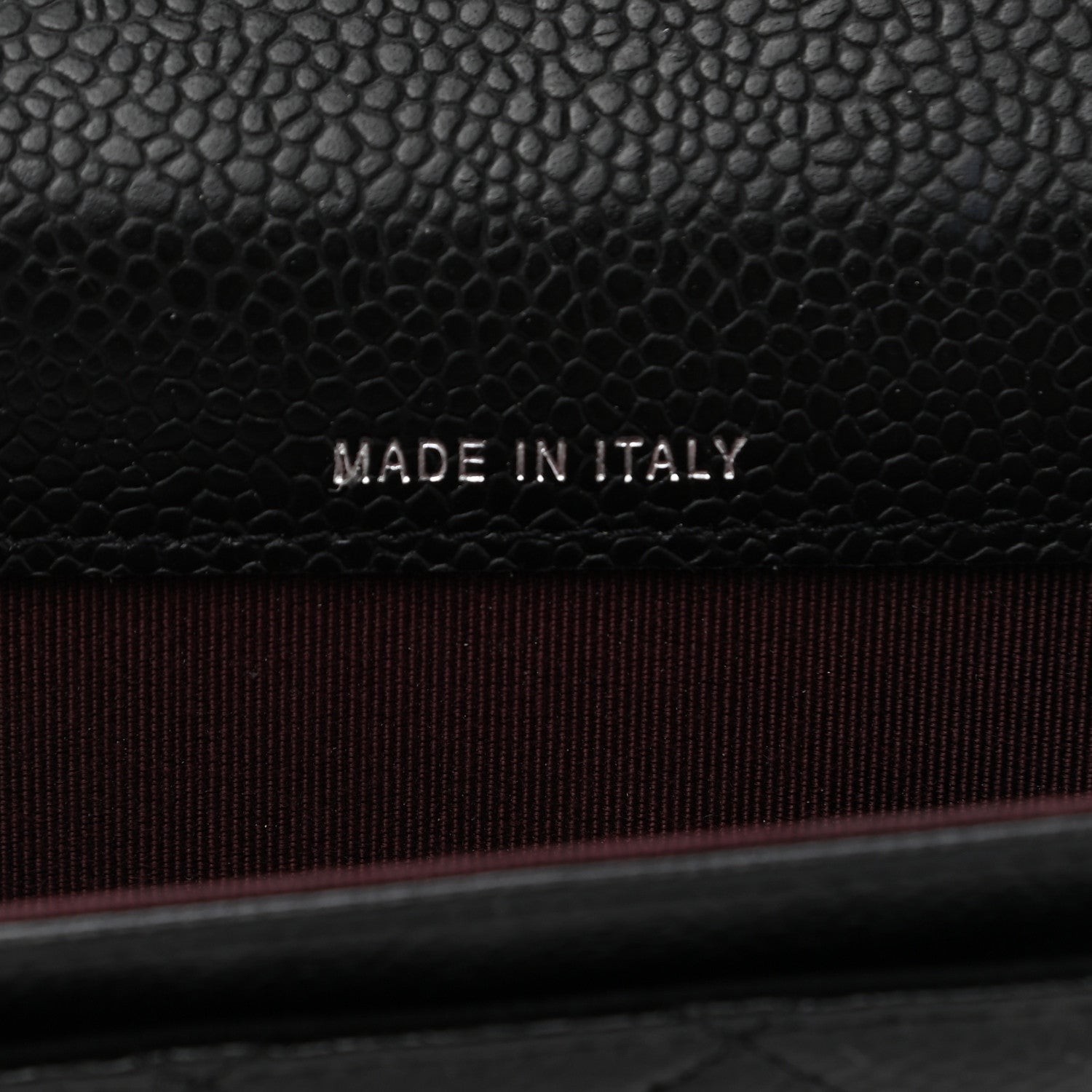 Chanel Caviar Quilted Flap Card Holder Wallet Black 7 of 9