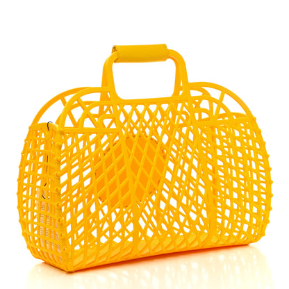 Fendi Recycled Plastic Vitello Liberty Matte Medium Fendi Basket Limone 3 of 16