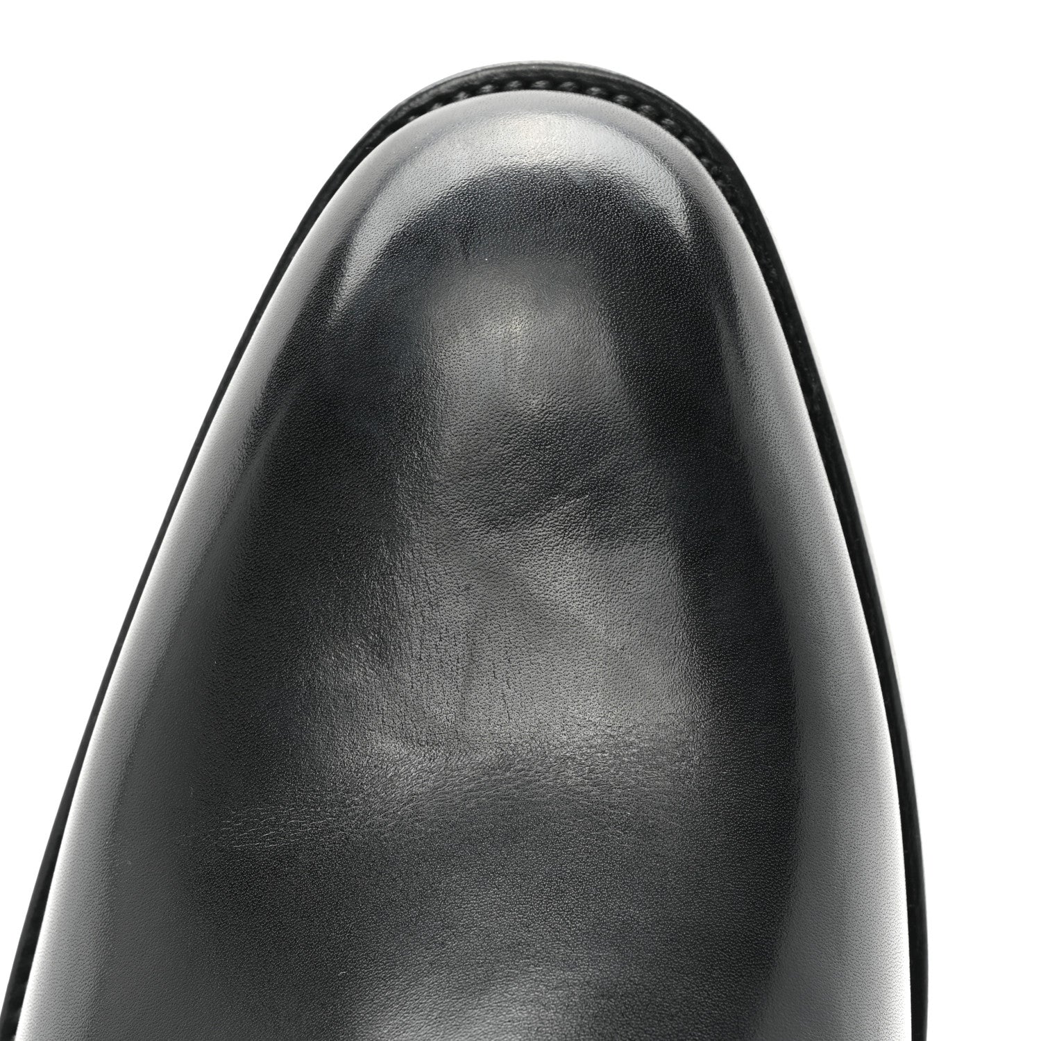 Saint Laurent Calfskin Wyatt 30 Jodhpur Boots 42 Black 11 of 15