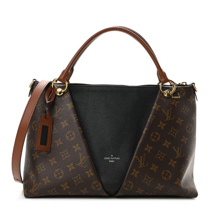 Louis Vuitton Monogram V Tote MM Black 1 of 12