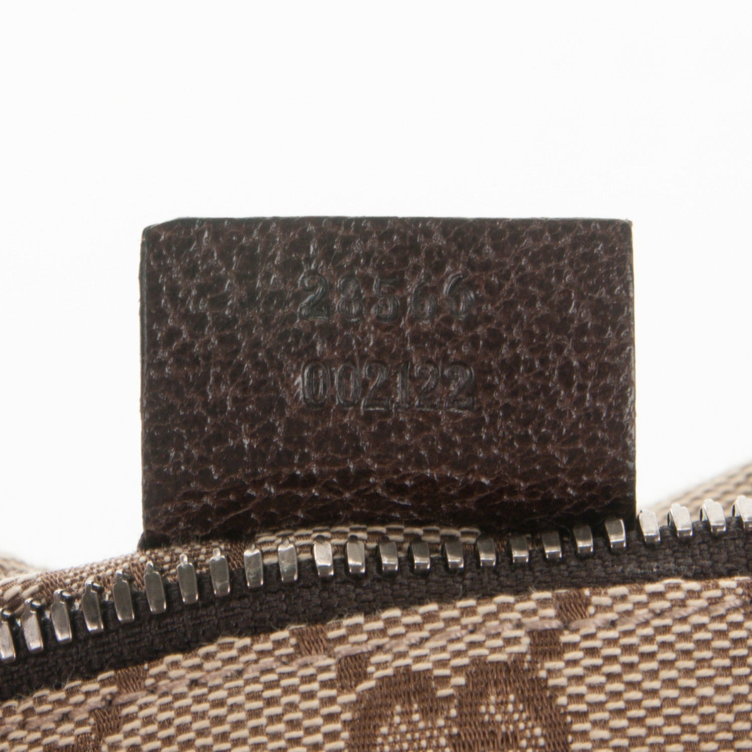 Gucci GG Monogram Double Pocket Belt Bag Dark Brown 7 of 7