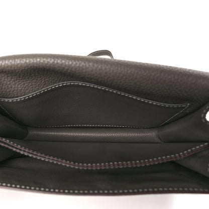 Hermes Taurillon Clemence Sac Roulis 23 Etain 5 of 9