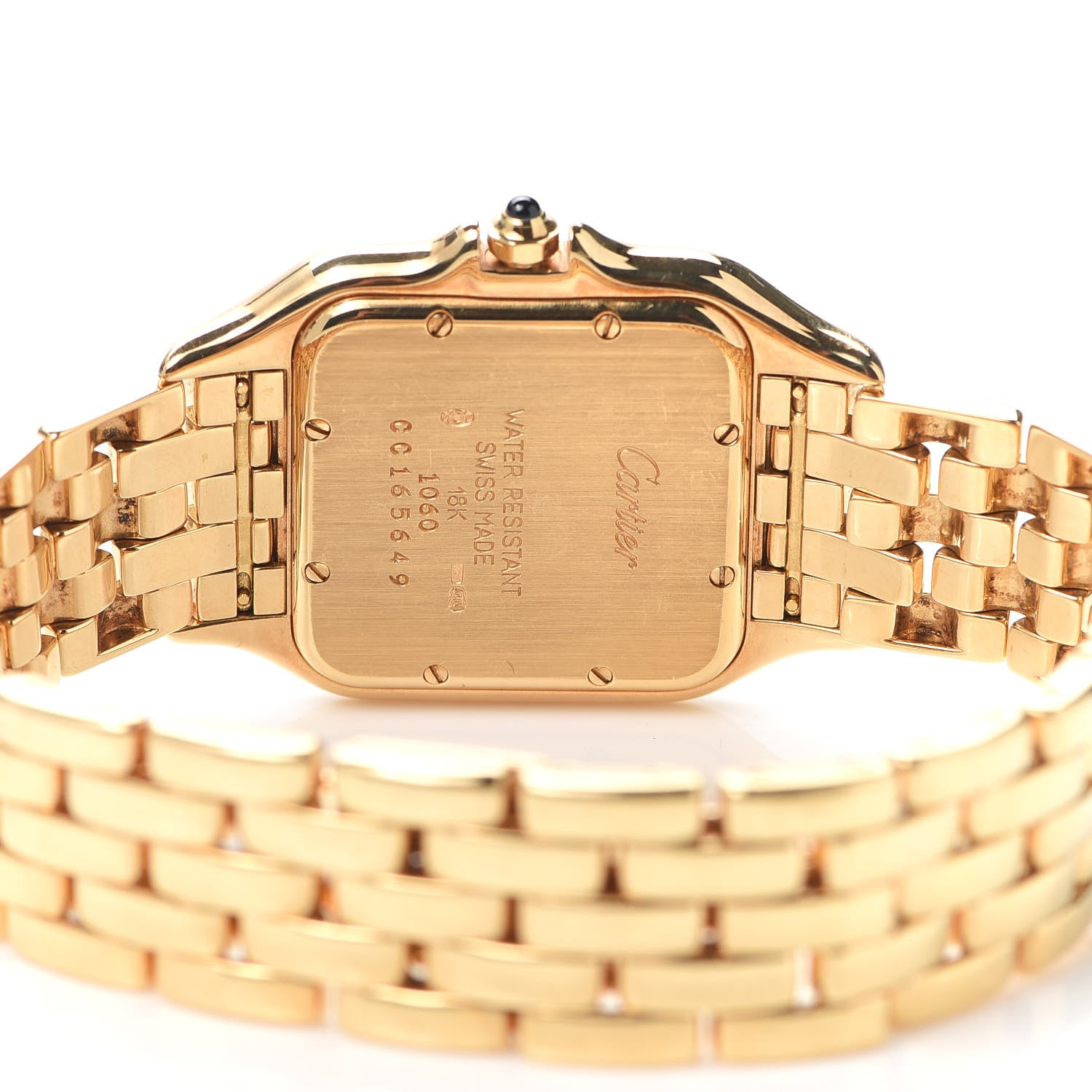 Cartier 18K Yellow Gold 29mm Panthere Quartz Watch 4 of 6