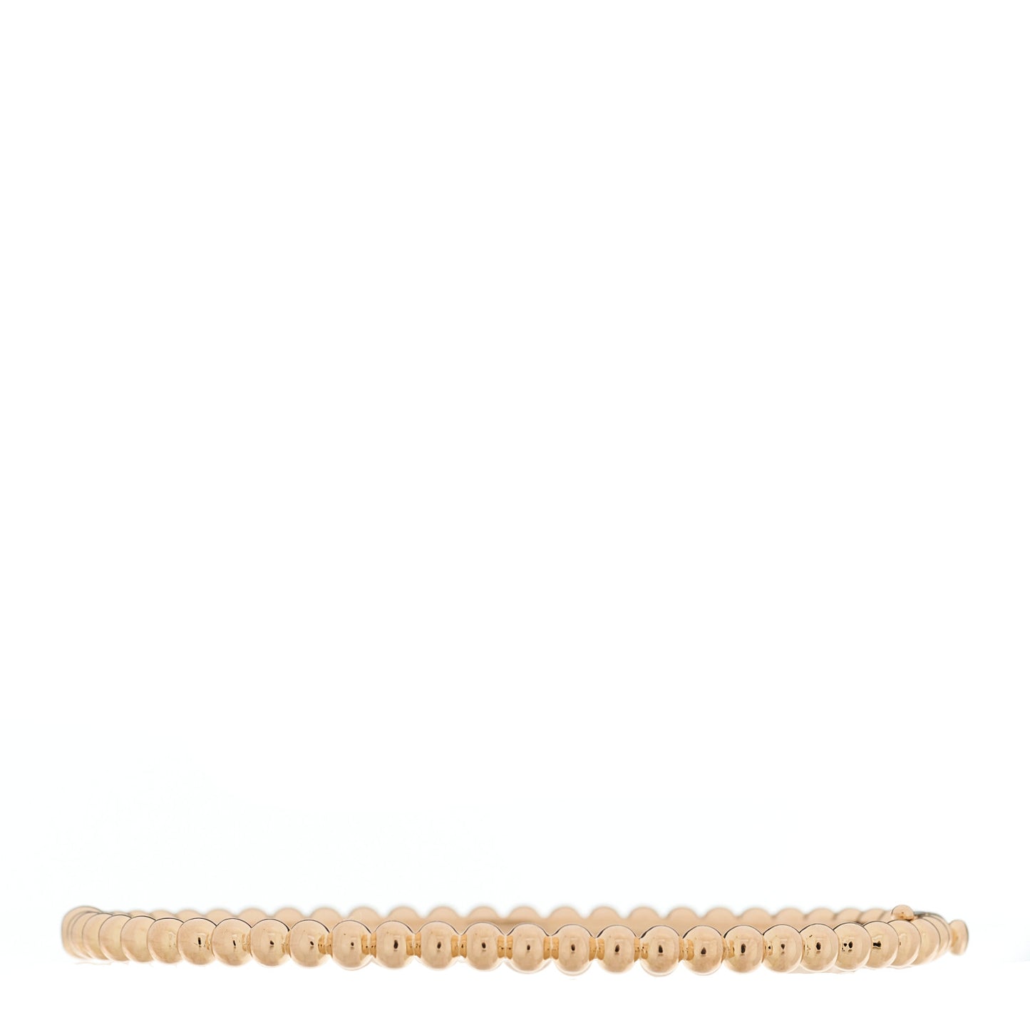 18K Rose Gold Perlee Pearls of Gold Bracelet M