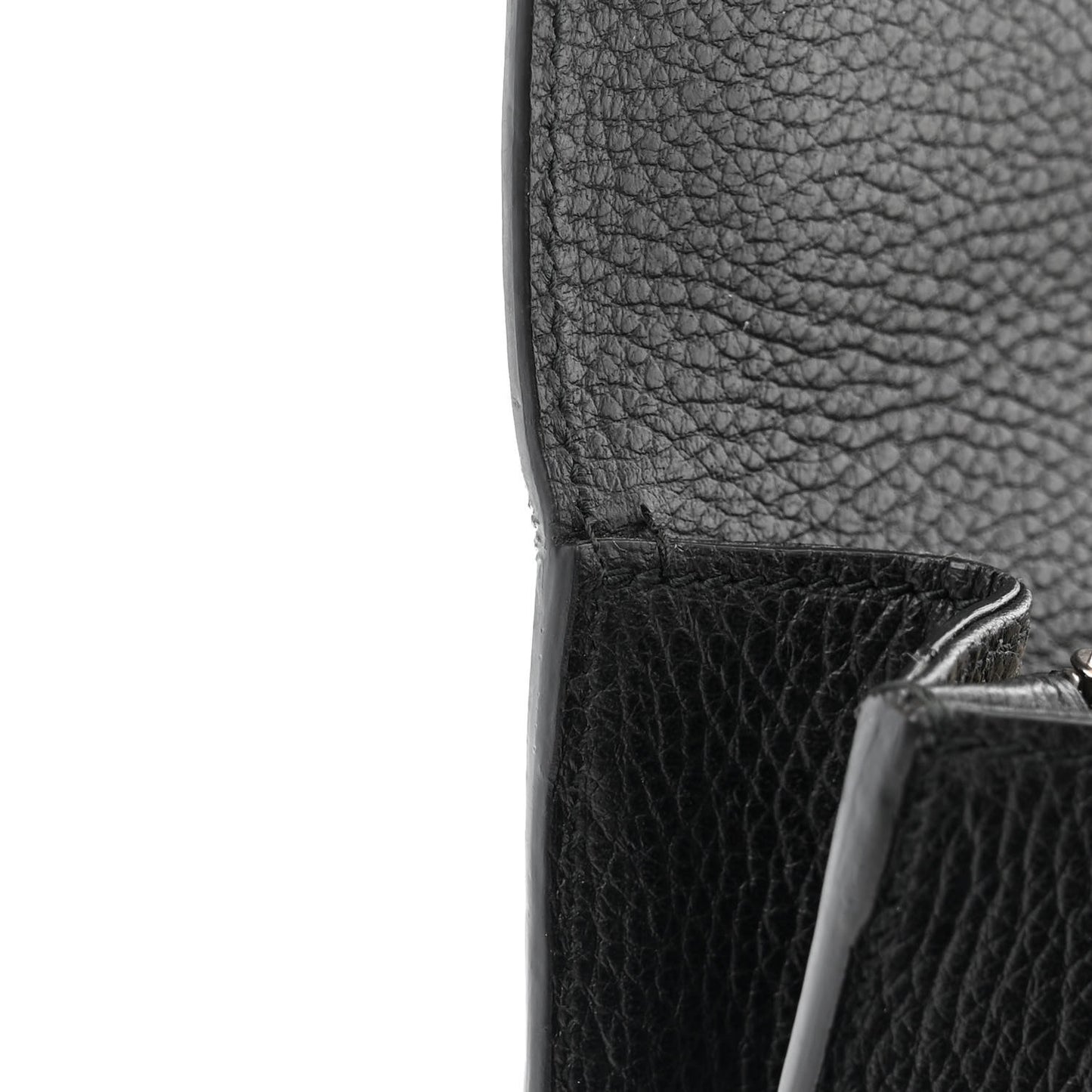 Pebbled Calfskin Small Dionysus Shoulder Bag Black