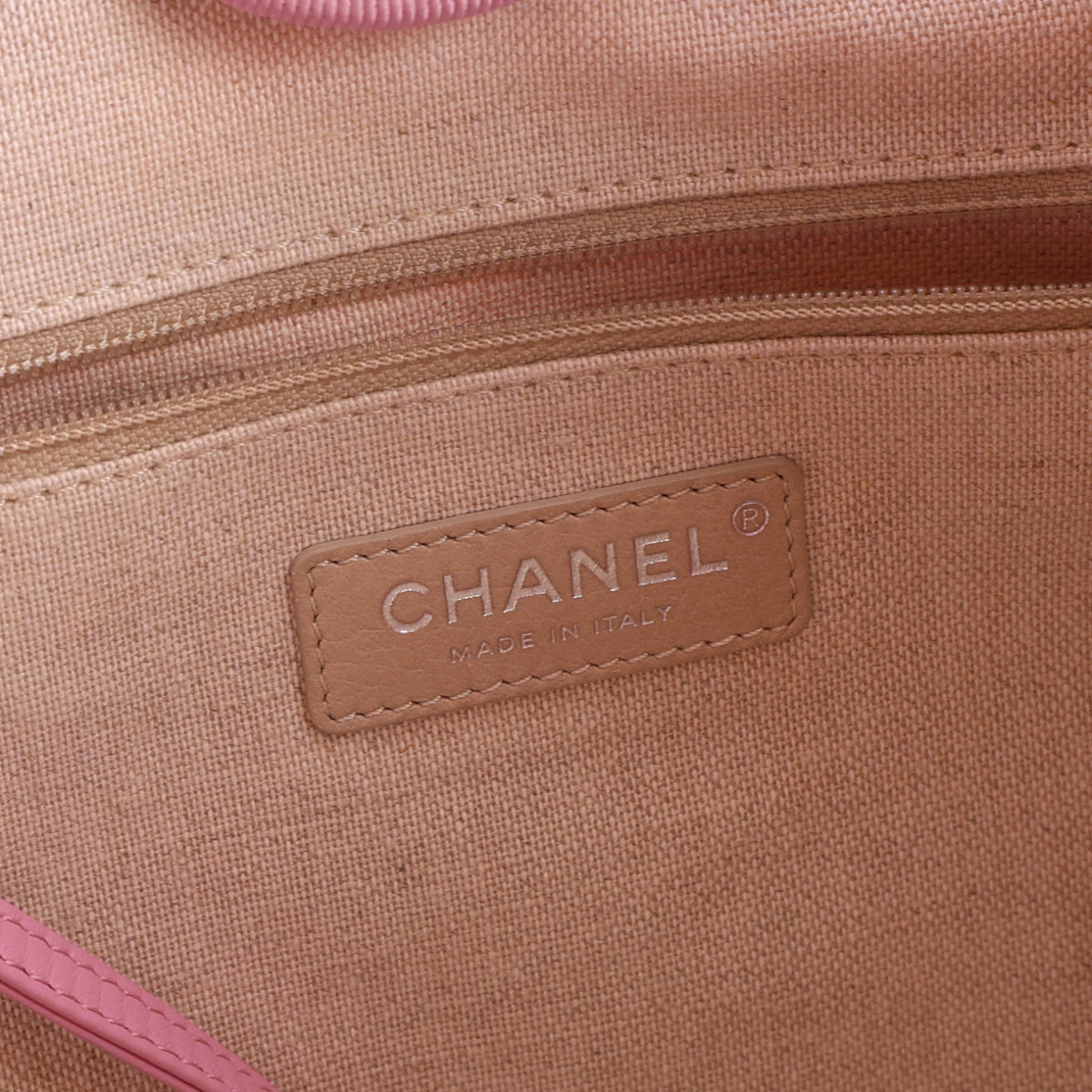 Mixed Fibers Small Deauville Tote Dark Pink