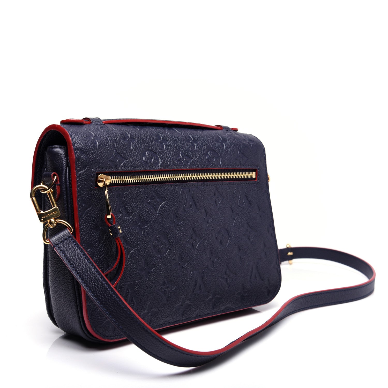 Louis Vuitton Empreinte Pochette Metis Marine Rouge 2 of 12