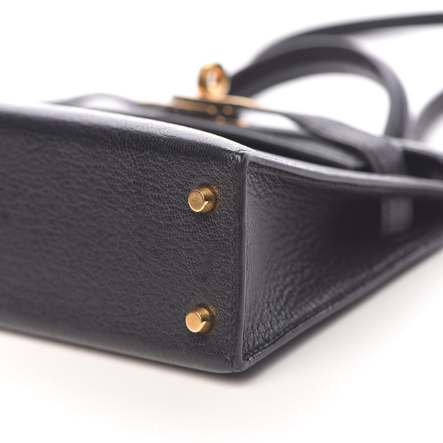 Hermes Chevre Mysore Mini Kelly Sellier 20 Black 29 of 35