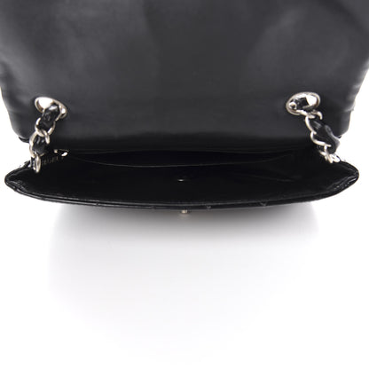 Chanel Patent Calfskin Quilted Mini Rectangular Flap Black 5 of 11
