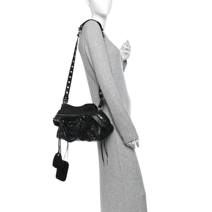 Balenciaga Agneau Arena Small Neo Cagole City Handbag Black 2 of 11
