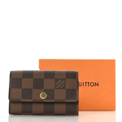 Louis Vuitton Damier Ebene Multicles 6 Key Holder 9 of 9