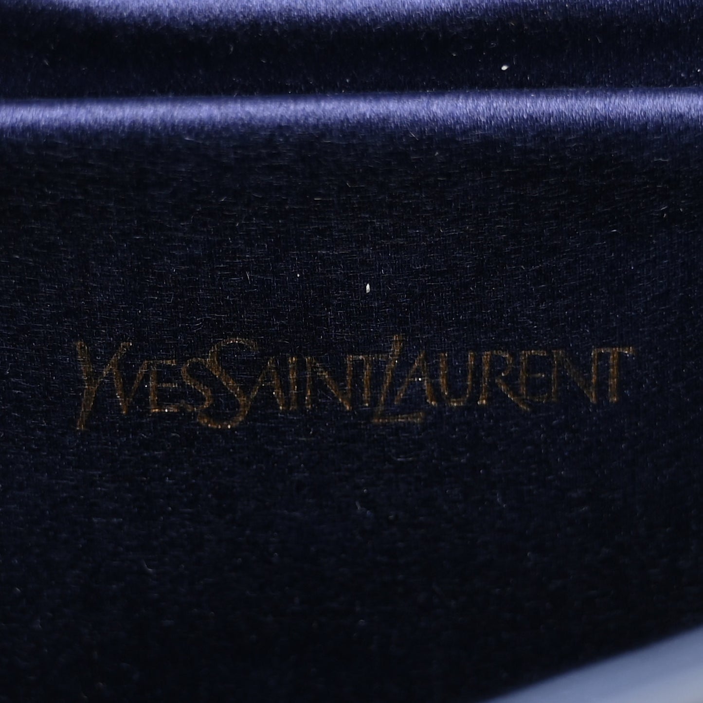 Patent Monogram Large Belle De Jour Clutch Navy Blue