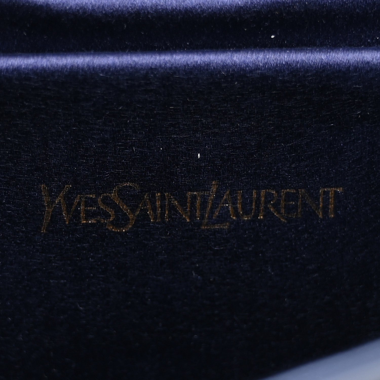 Saint Laurent Patent Monogram Large Belle De Jour Clutch Navy Blue 6 of 11