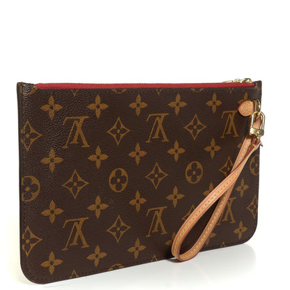 Louis Vuitton Monogram Neverfull MM GM Pochette Cherry 3 of 8