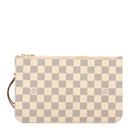 Louis Vuitton Damier Azur Neverfull MM GM Pochette 1 of 9