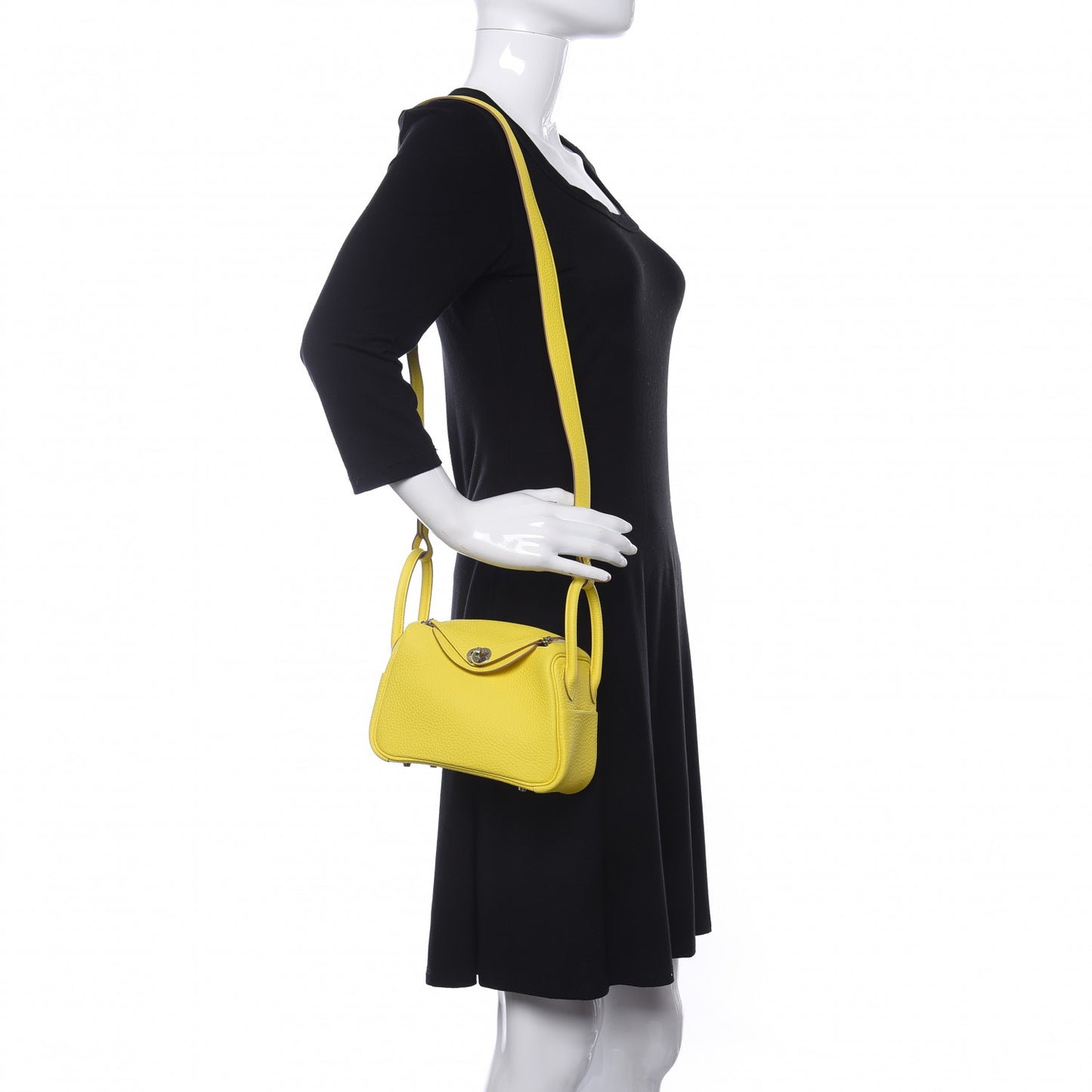 Taurillon Clemence Mini Lindy 20 Lime