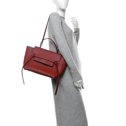 Celine Grained Calfskin Mini Belt Bag Rust 2 of 16