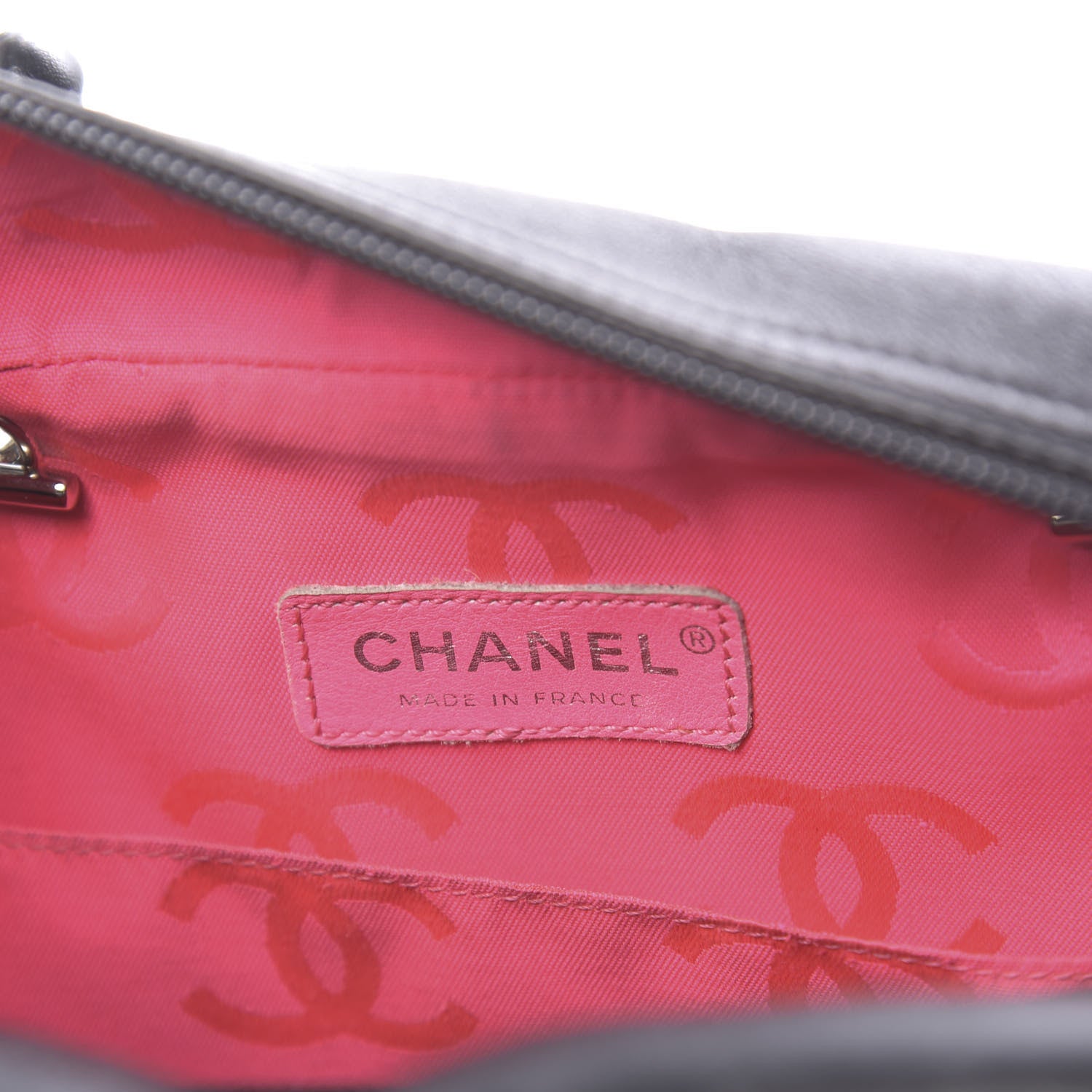 Chanel Calfskin Quilted Large Cambon Multipocket Reporter Black 6 of 11